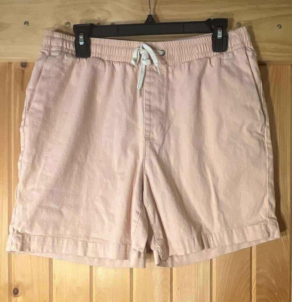 PacSun Volley Drawstring Pull-On Shorts Pink Medium